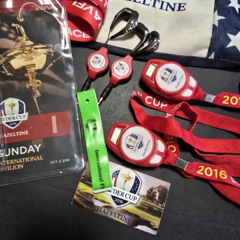 Ryder Cup Hazeltine 2016 Backpack Unisex One Size Drawstring USA - Picture 5 of 15